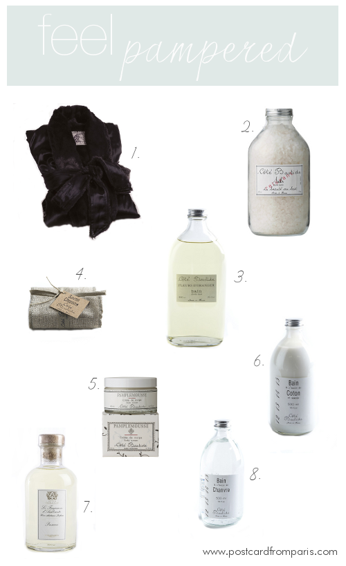 Everything You Need to Feel Pampered