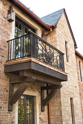 Antique Balcony-Linda McDougald Design | Postcard from Paris Home