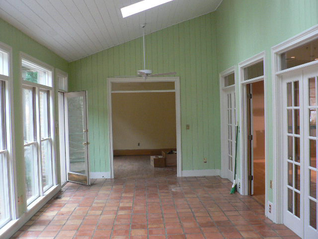 McDougald Household:: Sunroom Before