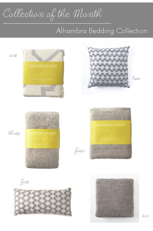 Collection of the Month:: Alhambra Bedding Collection