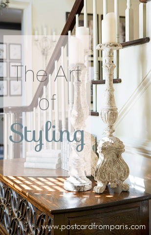 The Art of Styling- Linda McDougald Design | Postcard from Paris