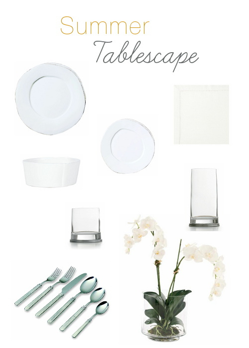 Get the Look:: Summer Tablescape- Linda McDougald Design | Postcard from Paris Home